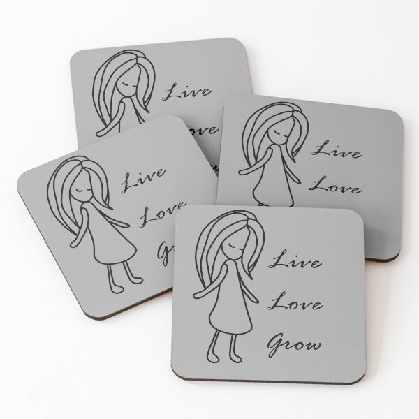 Item preview, live, love, grow designed and sold by nutmegfairy.