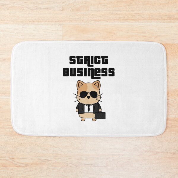 Item preview, Strict business cat designed and sold by nmdesigns1.