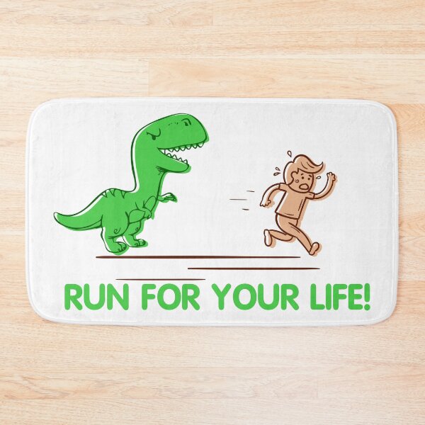 Item preview, Run For Your Life! | Funny T-Rex Runner Gifts designed and sold by IslandLakeTree.