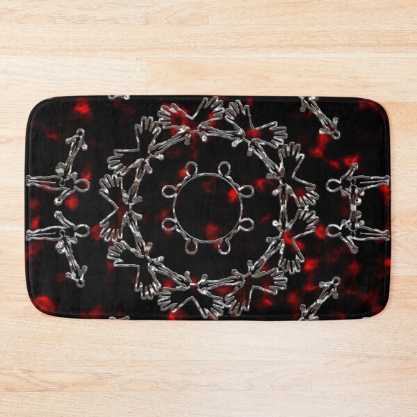 Item preview, Abstract Alien Silver Mandala Pattern designed and sold by MarkUK97.