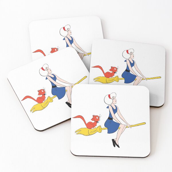 Item preview, Sabrina on flying broom designed and sold by GSunrise.