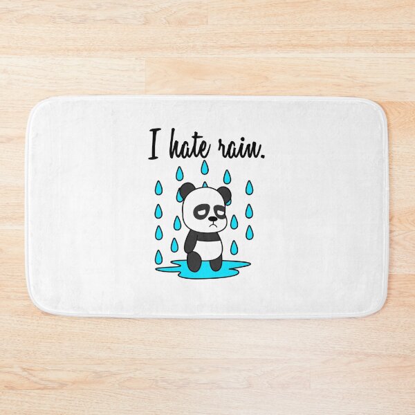 Item preview, I hate rain. panda designed and sold by nmdesigns1.