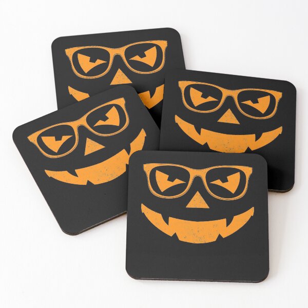 Item preview, Pumpkin Face with Sunglasses Gifts JackoLantern Halloween  designed and sold by Nikolaienko Artem.