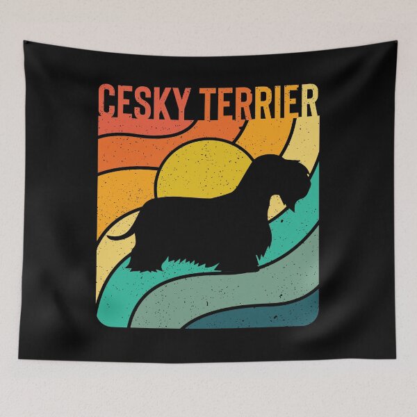 Item preview, Cesky Terrier Dog Vintage Gift Pet Lover designed and sold by rafaeltto.