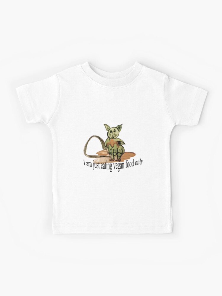 vegan cat shirt