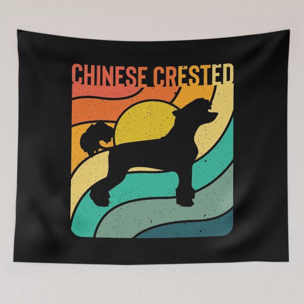 Item preview, Chinese Crested Dog Vintage Gift Pet Lover designed and sold by rafaeltto.