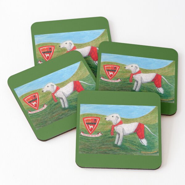 Item preview, 466 - BEDLINGTON TERRIER - DAVE EDWARDS - COLOURED PENCILS - 2019 designed and sold by BLYTHART.