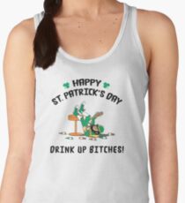 St. Patrick's Day Drink Up Bitches Women's Tank Top