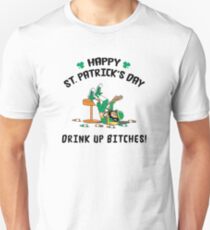 St. Patrick's Day Drink Up Bitches Unisex T-Shirt