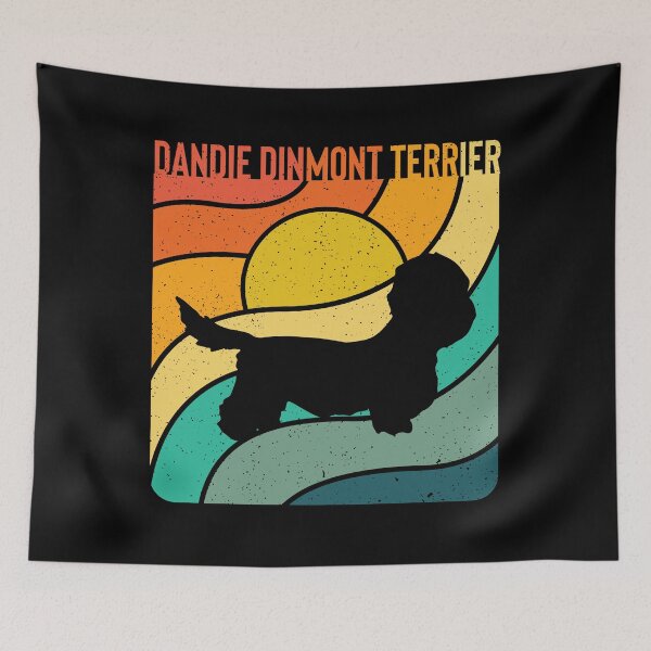 Item preview, Dandie Dinmont Terrier Dog Vintage Gift Pet Lover designed and sold by rafaeltto.