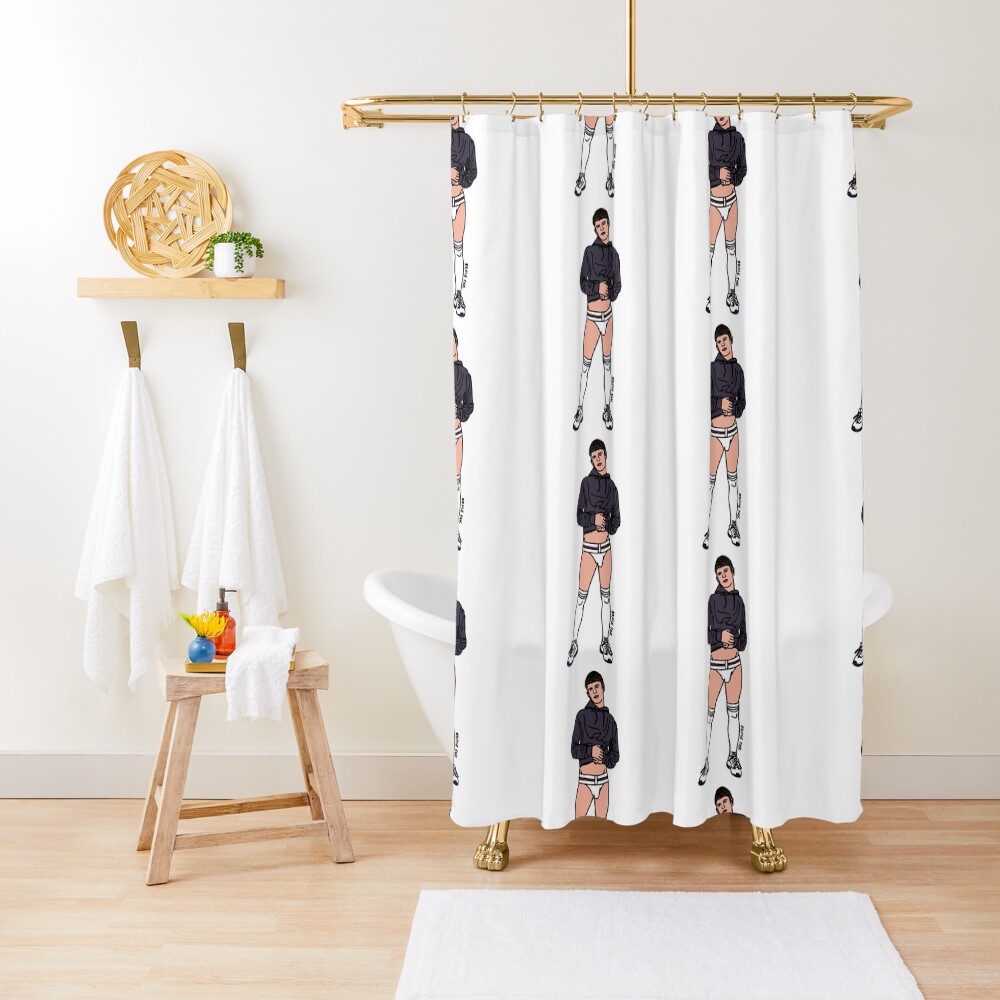 Sneaking a Peak Shower Curtain