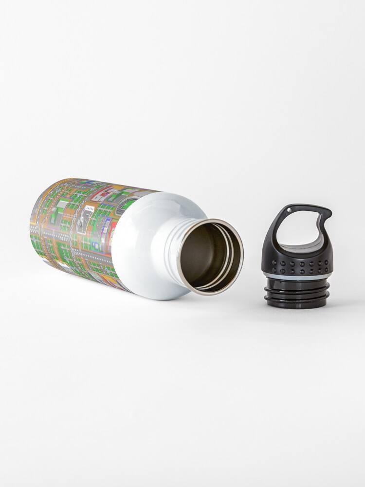 Alternate view of SimCity 1 No logo Sim City Zoom - HD Water Bottle