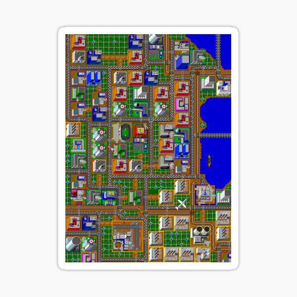 Artikel-Vorschau von SimCity 1 Kein Logo Sim City Zoom - HD, designt und verkauft von hangman3d.