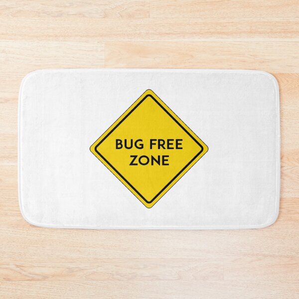 Item preview, bug free zone designed and sold by FunnyGrief.