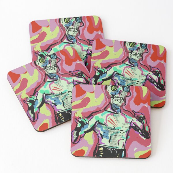 Item preview, Skull Lee psychedelic  designed and sold by CharlieAns.