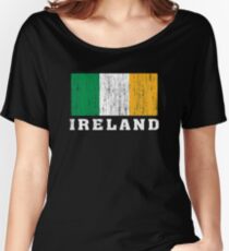 Ireland Flag Women's Relaxed Fit T-Shirt
