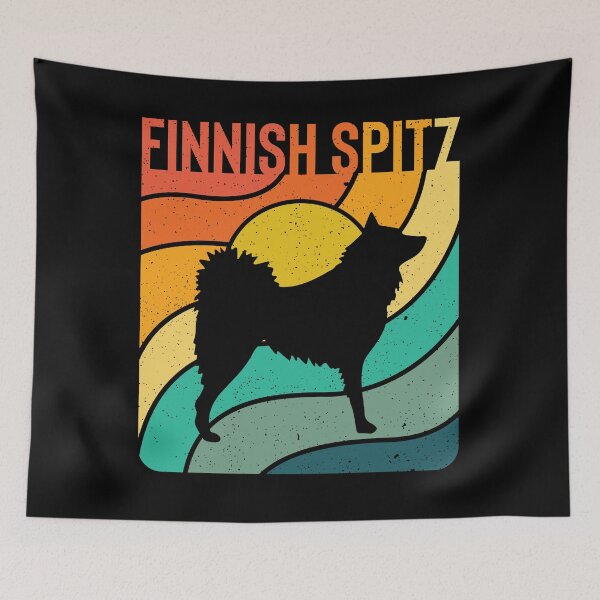 Item preview, Finnish Spitz Dog Vintage Gift Pet Lover designed and sold by rafaeltto.