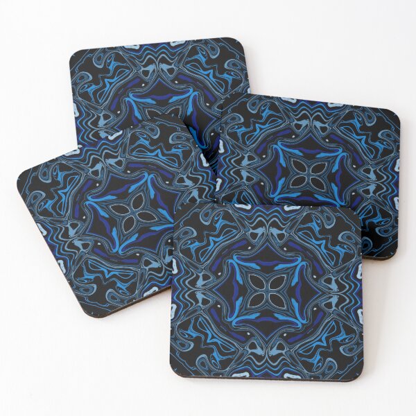 Item preview, Camaïeu Blue Mosaic, Pattern 1, by Bennydoscope designed and sold by Bennydoscope.