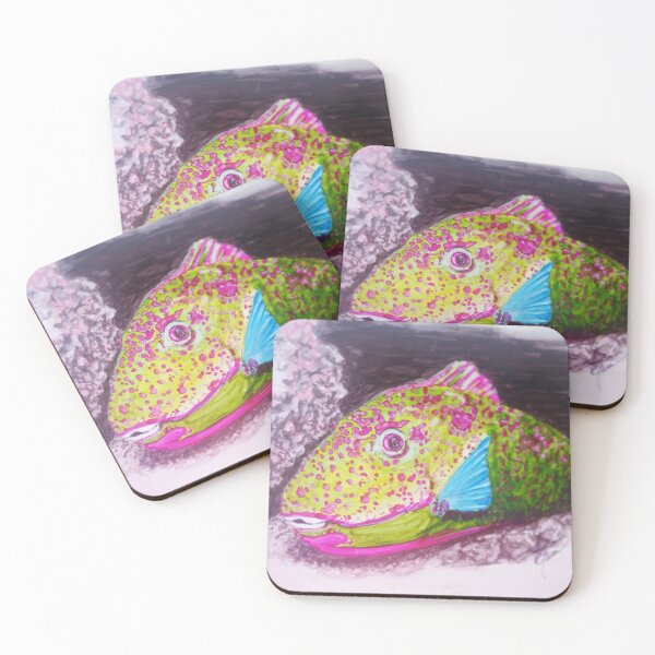 Item preview, Parrot Fish Peek! designed and sold by GlennArt.