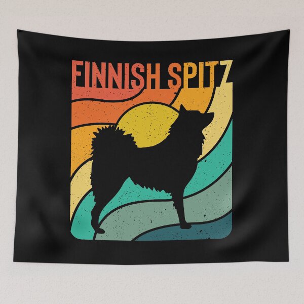 Item preview, Finnish Spitz Dog Vintage Gift Pet Lover designed and sold by rafaeltto.