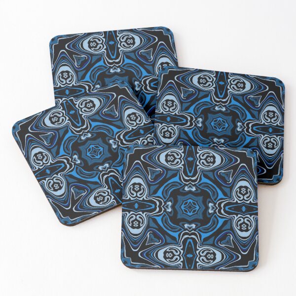 Item preview, Blue Mosaic Camaïeu, motif 7, by Bennydoscope designed and sold by Bennydoscope.