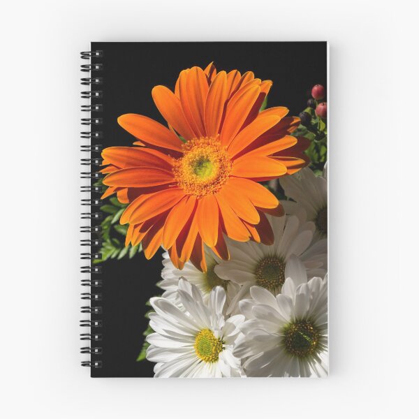 Item preview, Orange Sunshine with Daisies designed and sold by Georgia Mizuleva.