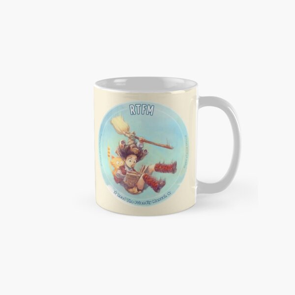 RTFM - Read the Friendly Manual - Pepper&Carrot Official Classic Mug