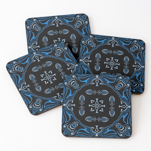 Item preview, Camaieu Blue Mosaic, Pattern 8, by Bennydoscope designed and sold by Bennydoscope.