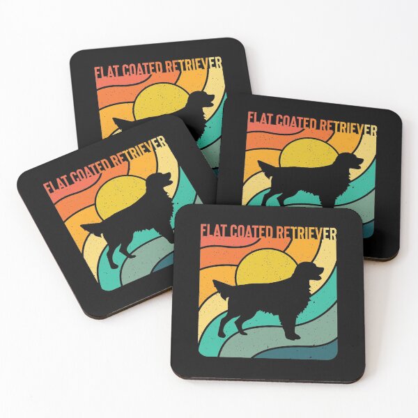 Item preview, Flat Coated Retriever Dog Vintage Gift Pet Lover designed and sold by rafaeltto.