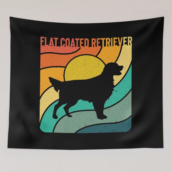 Item preview, Flat Coated Retriever Dog Vintage Gift Pet Lover designed and sold by rafaeltto.
