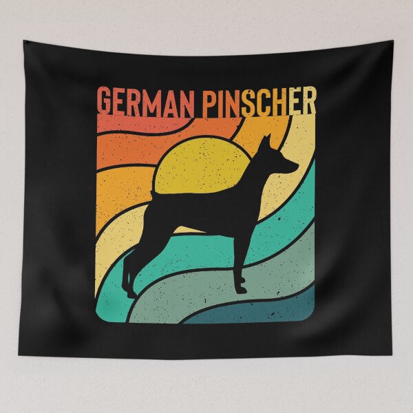Item preview, German Pinscher Dog Vintage Gift Pet Lover designed and sold by rafaeltto.