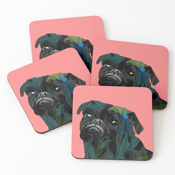 Item preview, Party Pug designed and sold by MarbleCloud.