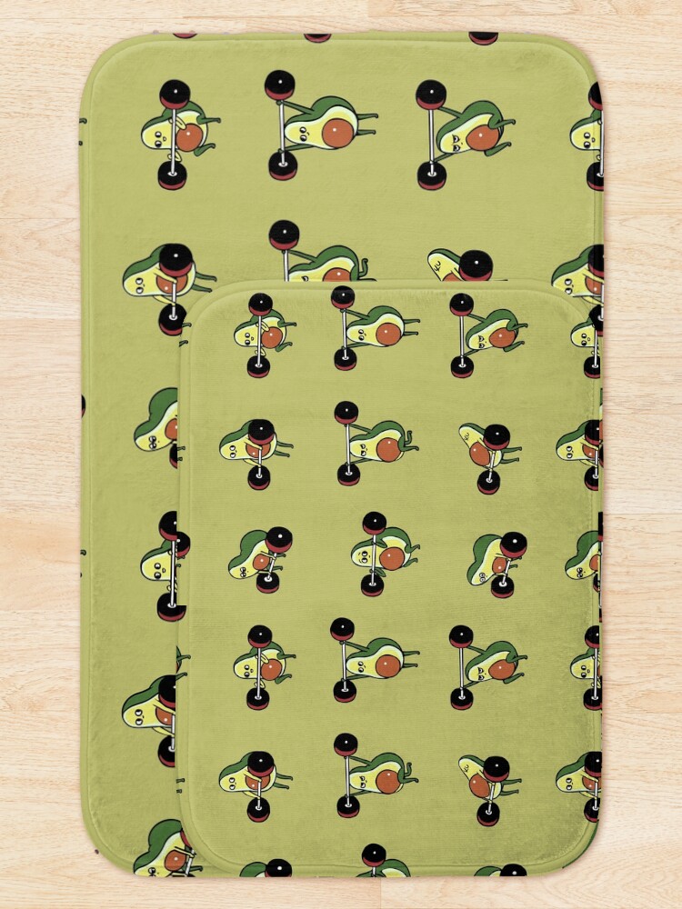 Alternate view of OLYMPIC LIFTING Avocado Bath Mat