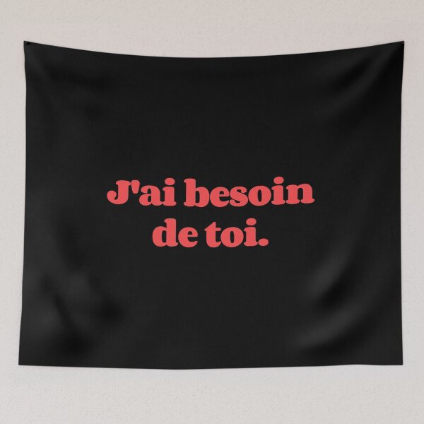 Item preview, Jai besoin de toi I Need You designed and sold by Scoopivich.