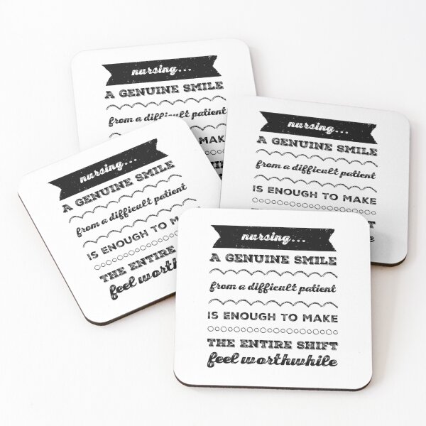 Item preview, Nursing Quotes - A Genuine Smile designed and sold by SuperMerchMan.