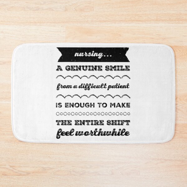 Item preview, Nursing Quotes - A Genuine Smile designed and sold by SuperMerchMan.