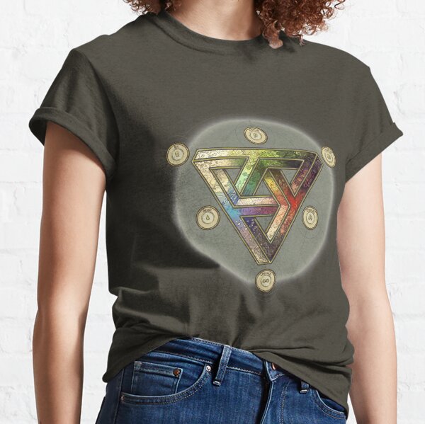 The Impossible Triangle (magic system) - Pepper&Carrot offficial Classic T-Shirt