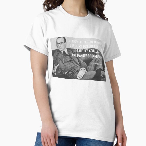 Item preview, Jacques Chirac Quote French Swag designed and sold by Baggyy.