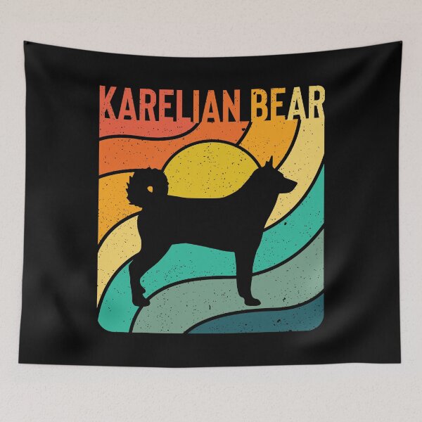 Item preview, Karelian Bear Dog Vintage Gift Pet Lover designed and sold by rafaeltto.