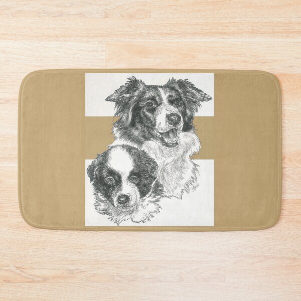 Item preview, Border Collie Father & Son designed and sold by BarbBarcikKeith.
