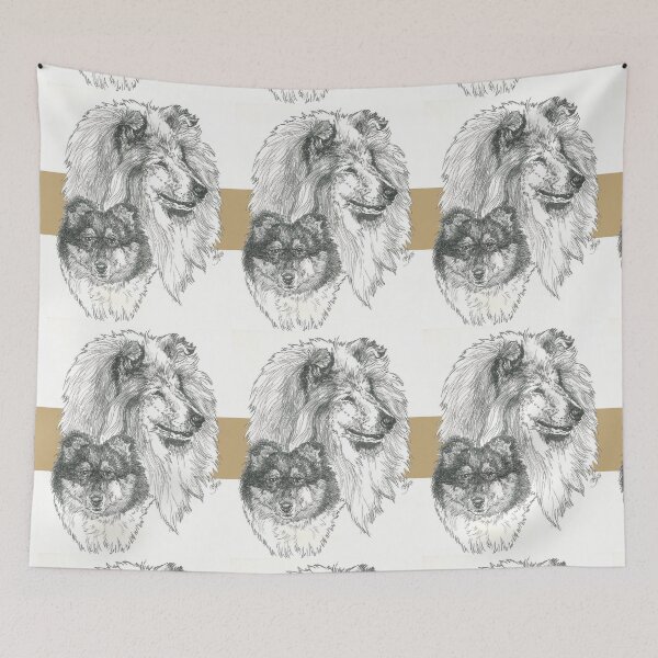 Item preview, Collie (rough) Father & Son designed and sold by BarbBarcikKeith.