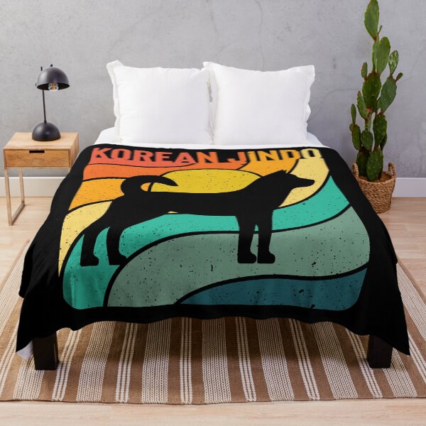 Item preview, Korean Jindo Dog Vintage Gift Pet Lover designed and sold by rafaeltto.