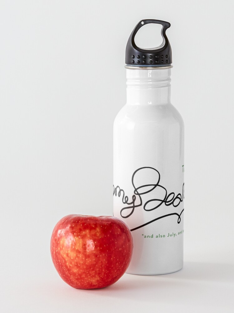Alternate view of Jeremy Bearimy (with notation) Water Bottle