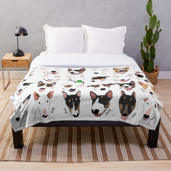 Glasgow Bull Terrier Club Throw Blanket