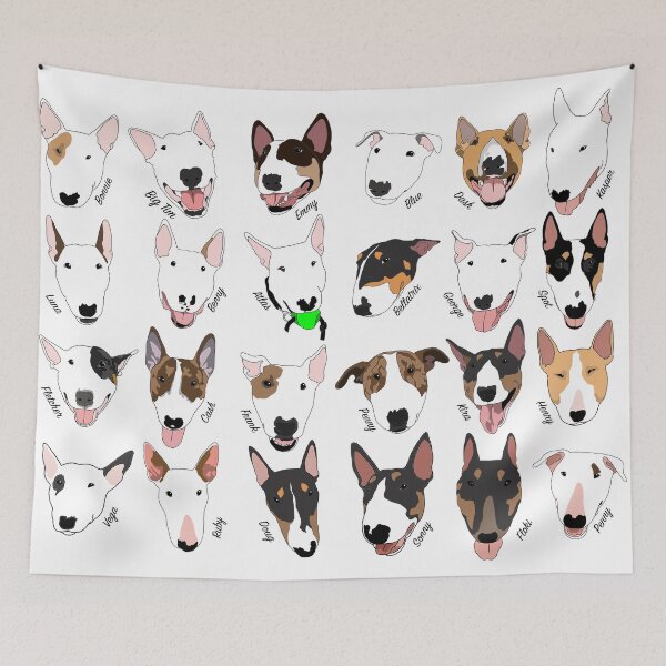 Item preview, Glasgow Bull Terrier Club designed and sold by emilydevineart.