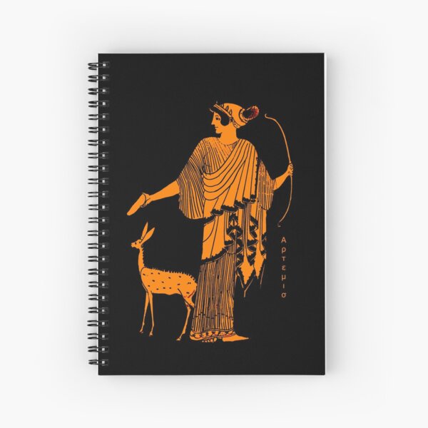Item preview, Artemis red figure ancient Greek design designed and sold by WillowNox7.