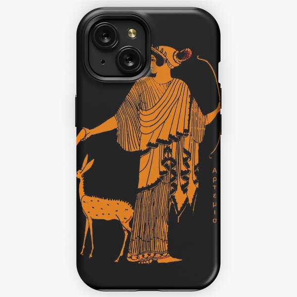 Artemis red figure ancient Greek design