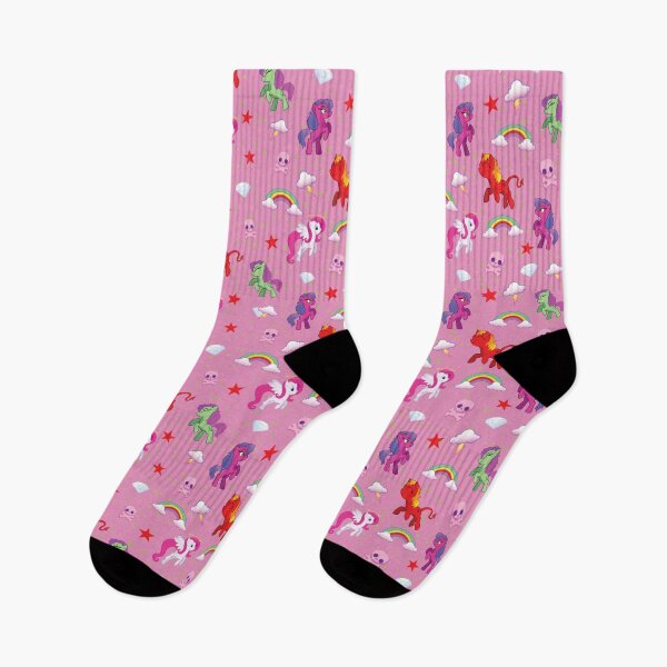 Item preview, My Little Nightmare Socks Pink designed and sold by Convicted403.