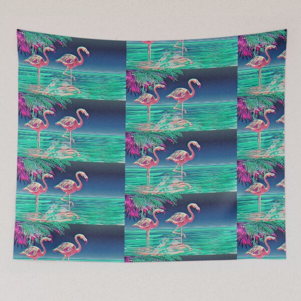 Item preview, Flamingos @ 2 designed and sold by James McMahan.
