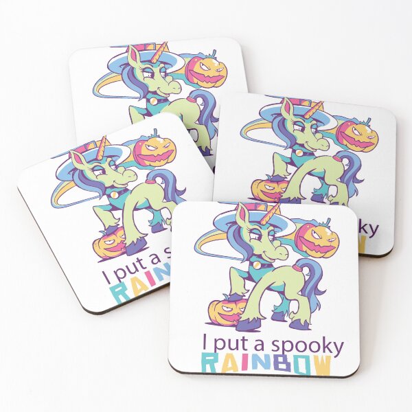 Item preview, Spooky Cute Halloween Unicorn Witch designed and sold by Angelandspot.